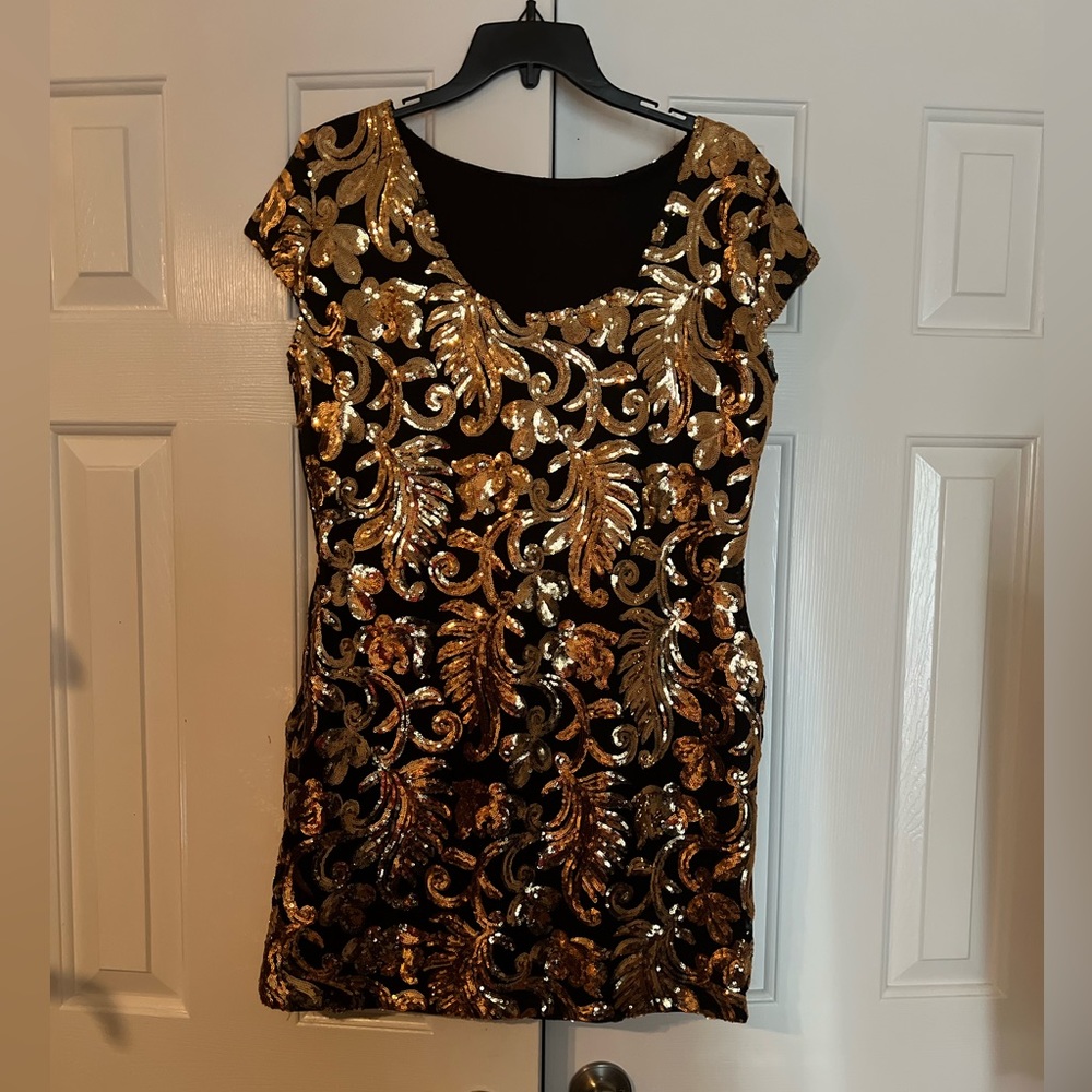Stunning Sequin Mini Dress!